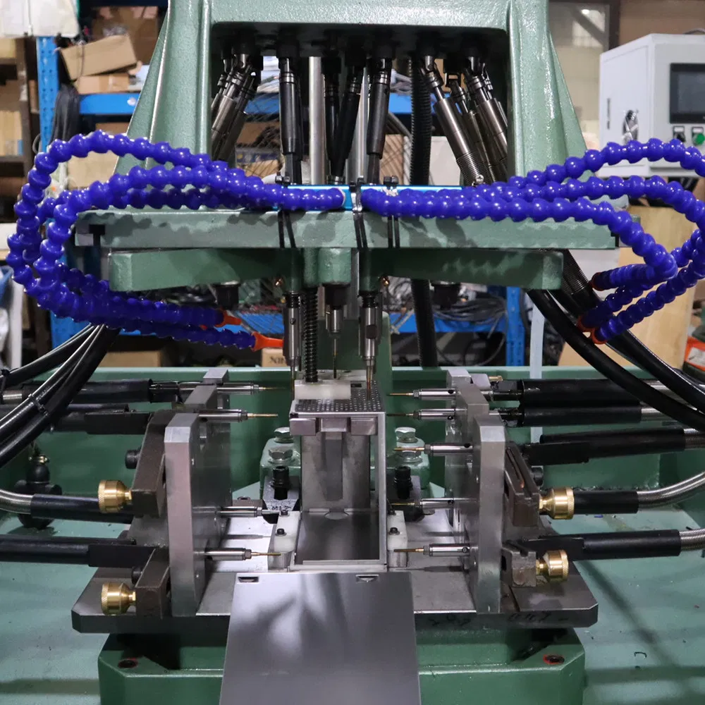 Multi Spindle Multi Side Tapping Machine with Adjustable Soft Spindles