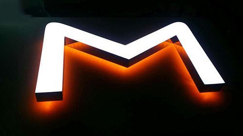 Customized Size 3D LED Illuminated Frontlit Backlit Channel Letter Sign