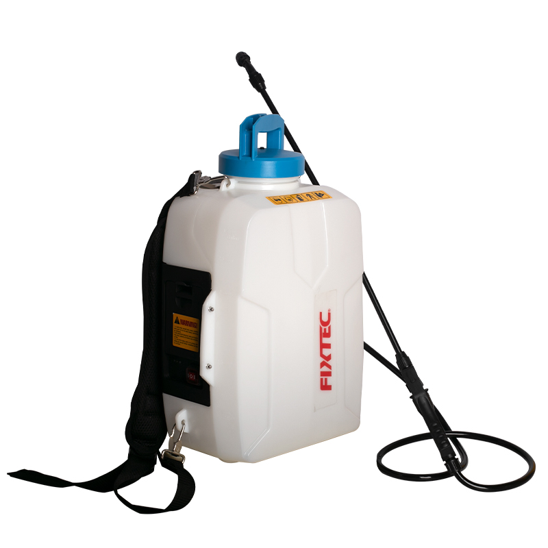 Fixtec Battery Operated 12L Backpack Cordless Backpack Sprayer Fine Mist Atomizer Electrostatic Sprayer