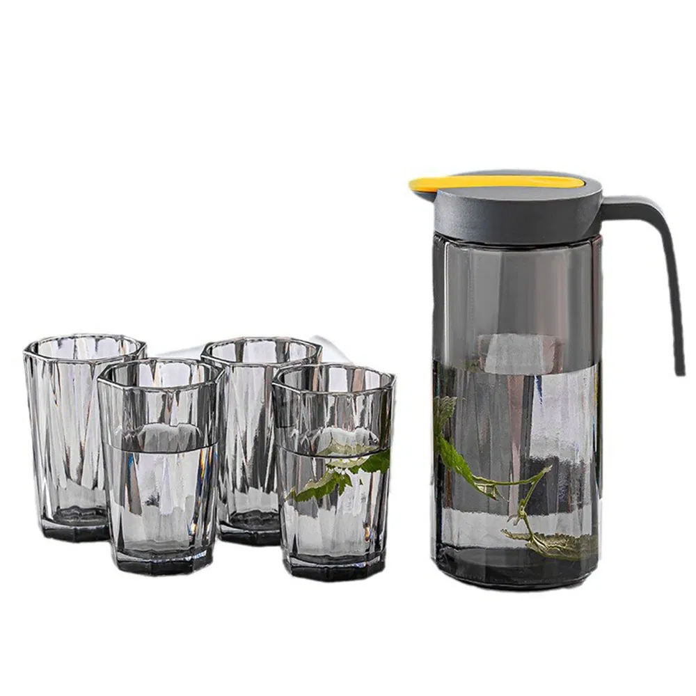 Прозрачный стеклянный чайник на 5 чашек