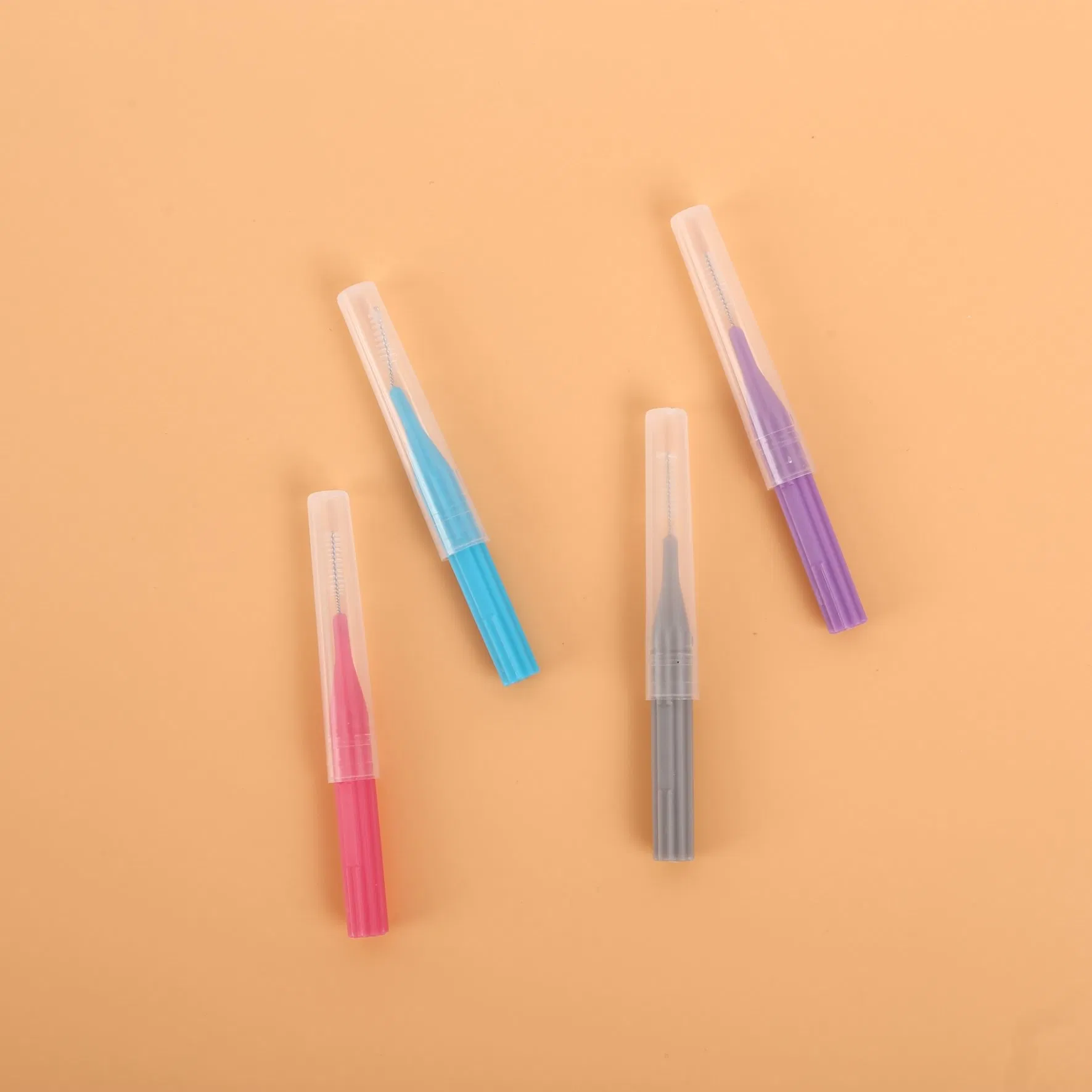 Disposable Interdental Toothpicks Brushes Ergonomic Fits Teeth Brushes Cleaning Dental Brush