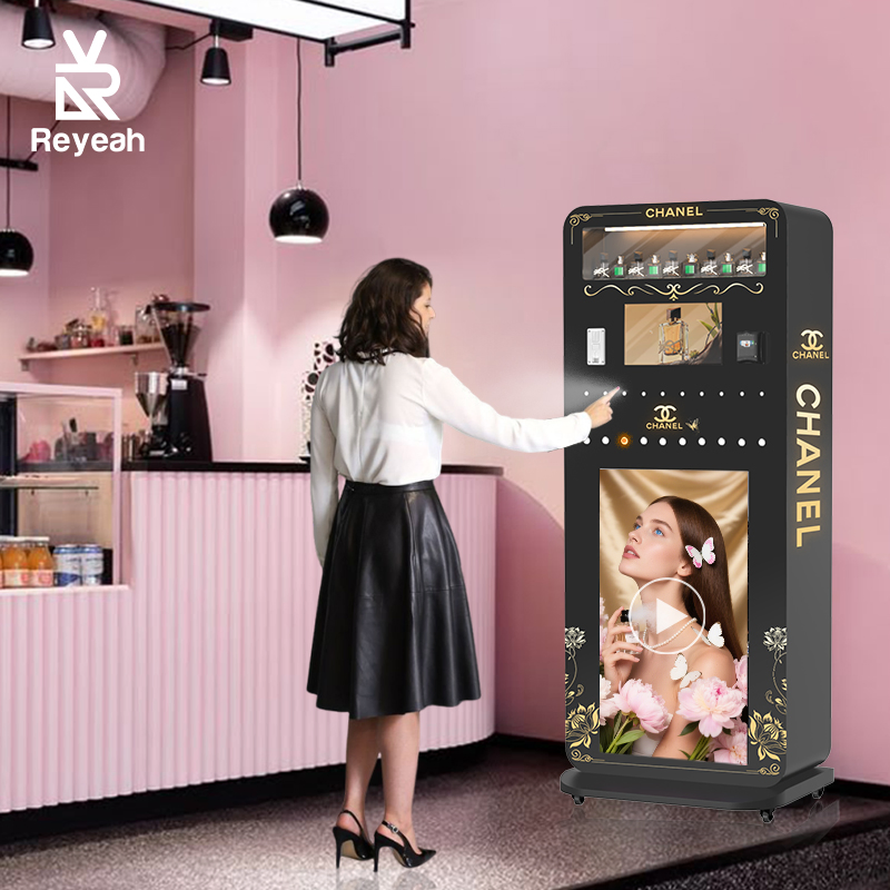 Commercial Street Perfume Vending Machine Independent Cologne Perfume Spray Vending Machine