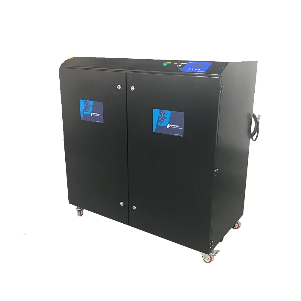 PURE-AIR Exclusive Patent PA-3000TS-LT-IQ Strong Suction Laser Fume Extractor with H13 PTFE Filter Cartridge especially for sticky dust filtration