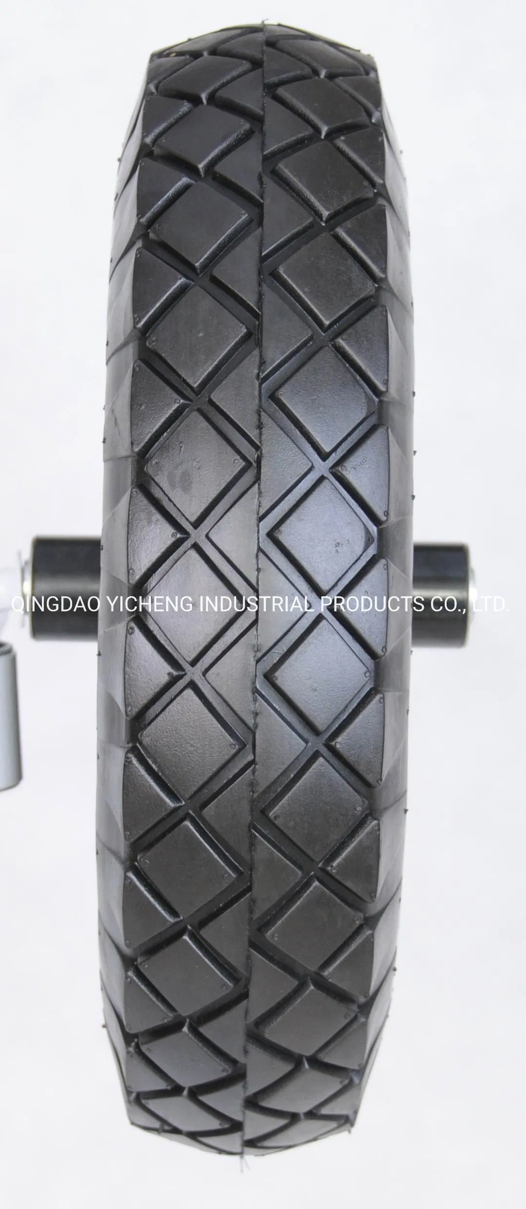 Square Pattern Wheelbarrow Wheel and PU Foam Wheel 16X4.00-8