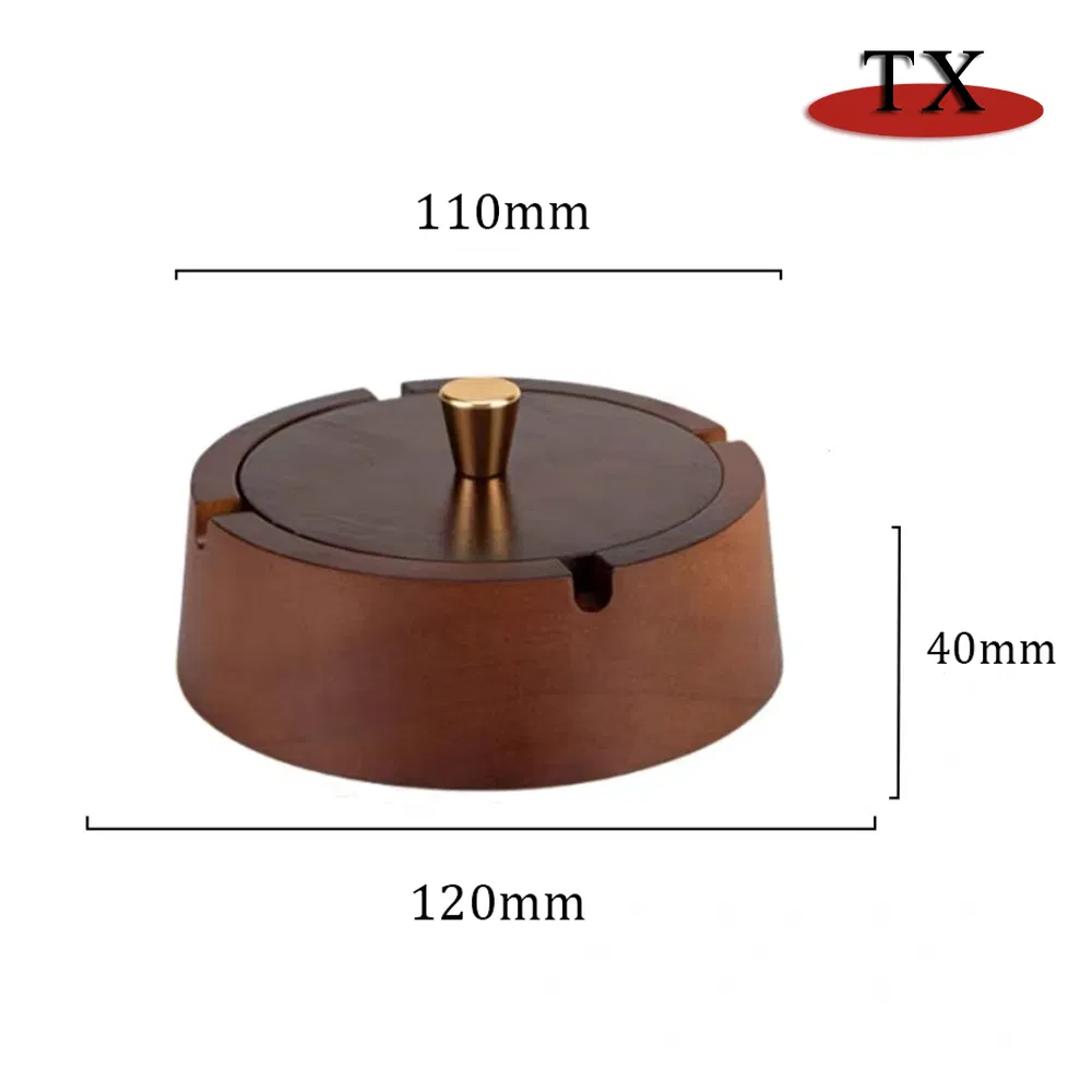 Home Office Decoration Metal Cigarette Ashtray Custom Logo Wholesale Ashtray