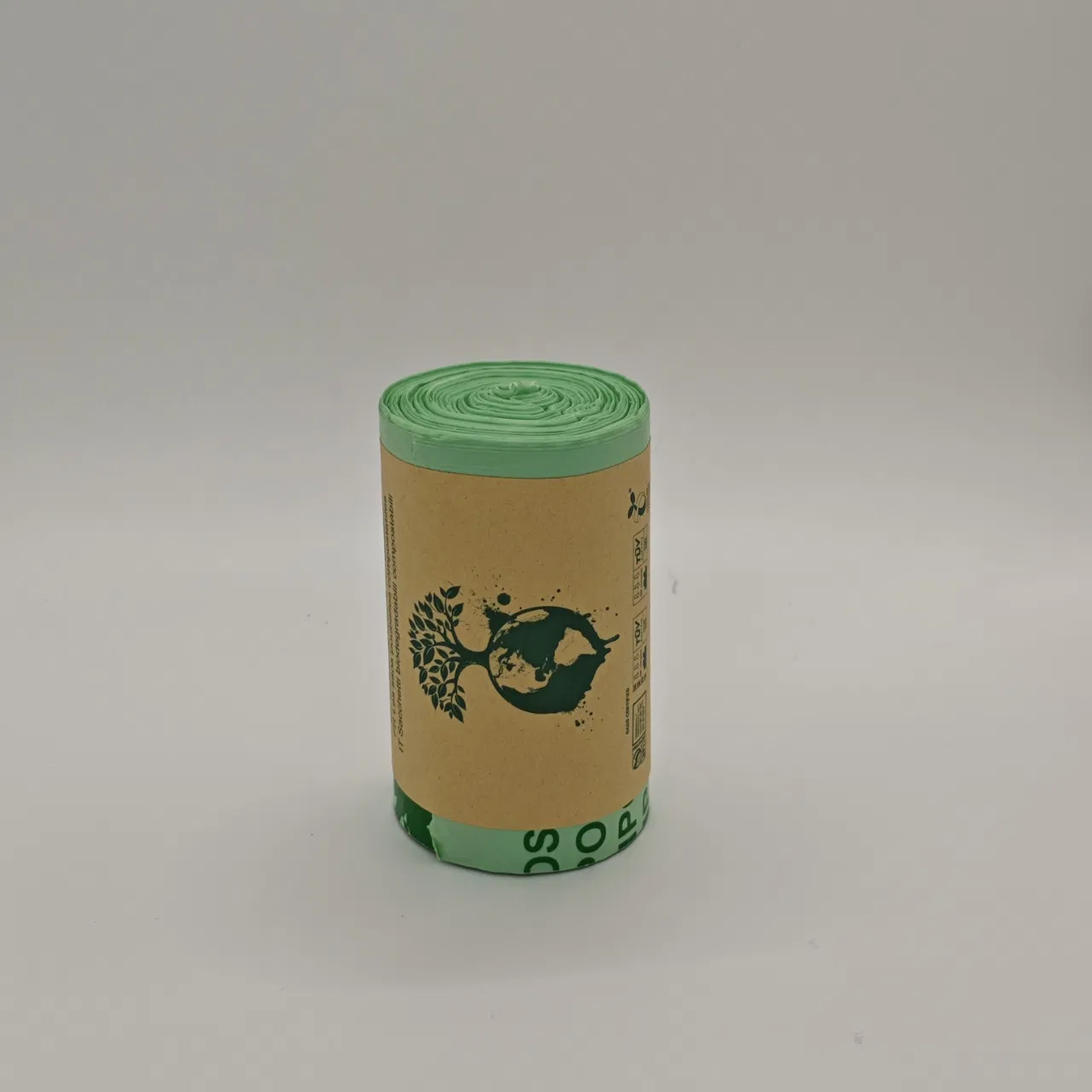 Roll Disposable Poly LDPE HDPE PE PP Lldep Compostable Packing Biodegradable Plastic Trash Household Items Garbage Bag