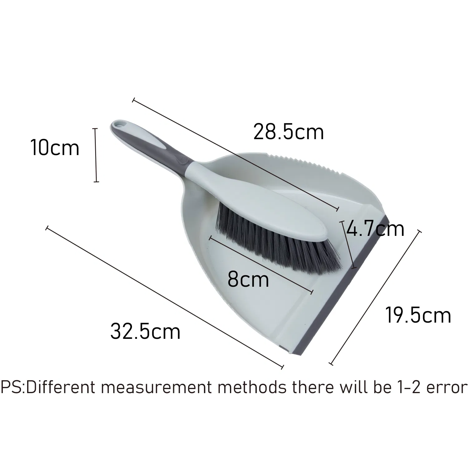 Portable Cleaning Brush and Dustpan Set for Desktop Kitchen Bedroom