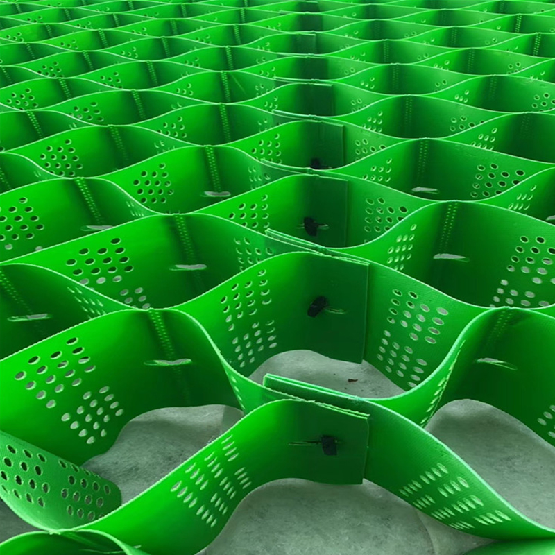 Ground Reinforcement Cellular System Geocell Grave Grid System HDPE/PP Geocell Price for Soil Stabilization Retaining Walls Road Construction Slope Protection