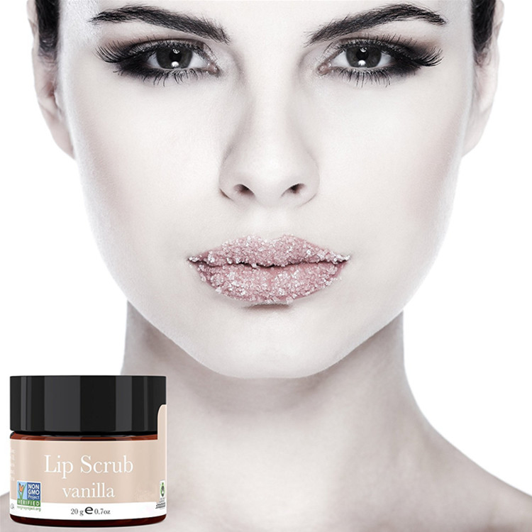 Advanced Vanilla Sugar Scrub Lip Care Exfoliating & Moisturizing Scrub