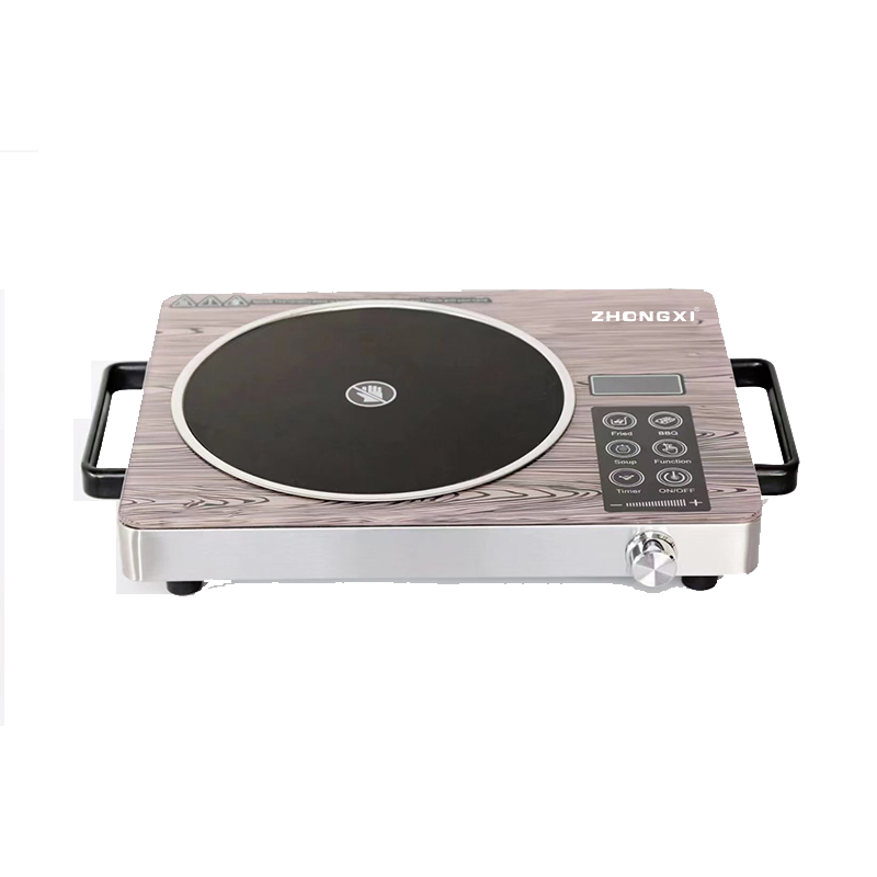2000kw Stainless Steel Body Commercial Infrared Cooker Flat Cooker Stove Touch Screen