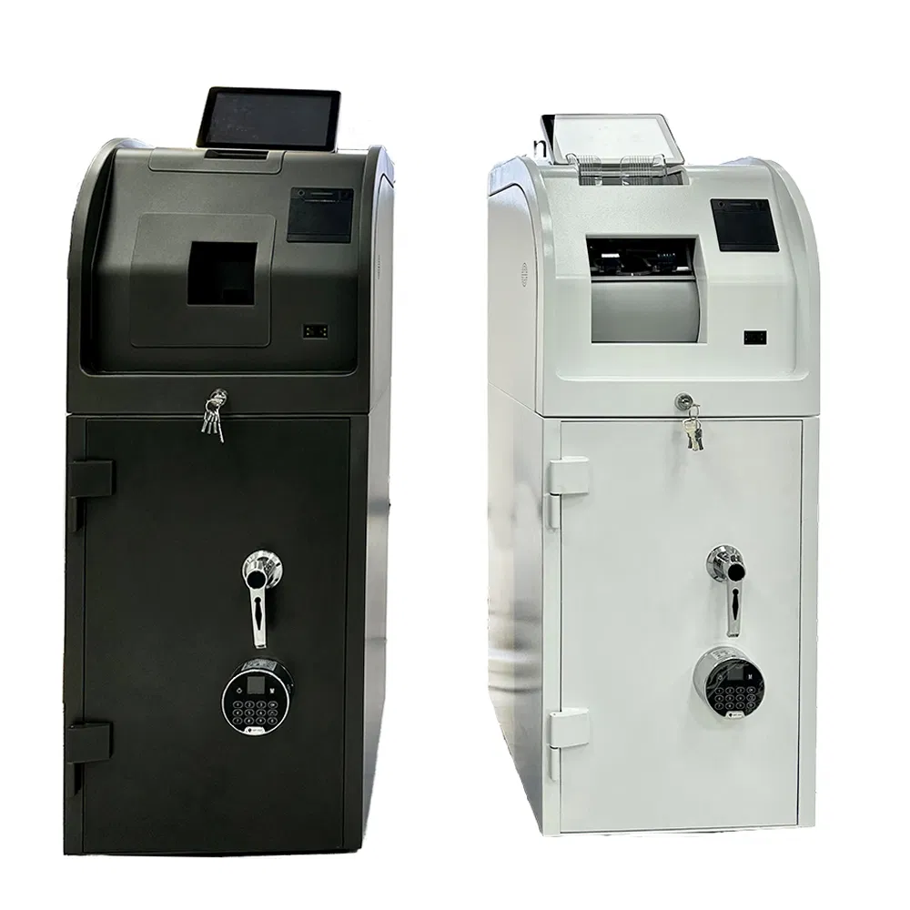 Tight Size Optional Color Built-in Software Otp Safety Secured Cash Deposit Machine