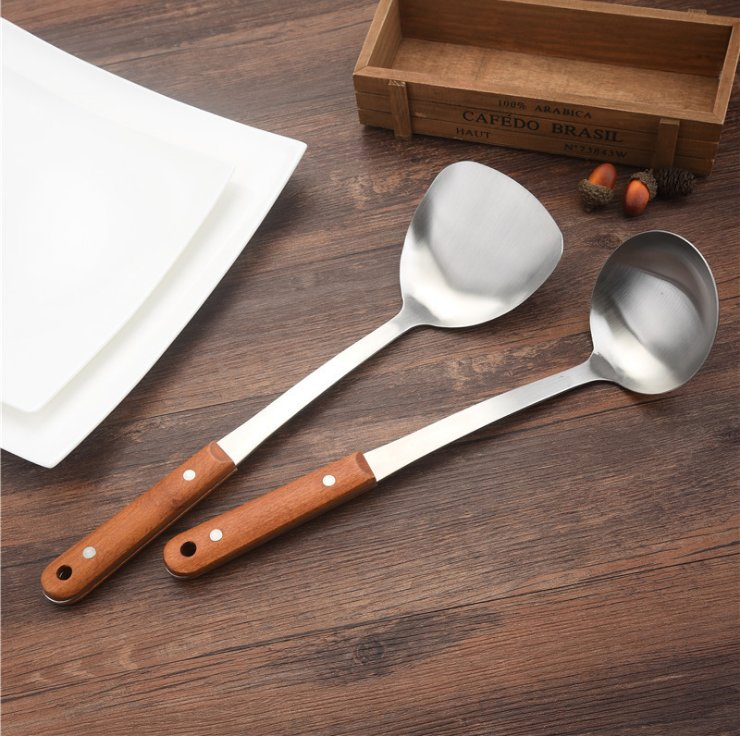 Stainless Steel Kitchen Utensils Cooking Tools/Soup Ladle Slotted Ladle Soup Spoon Kitchen Appliances Kitchenware