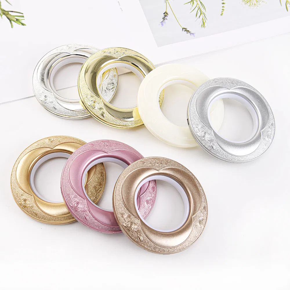 Plastic Curtain Ring Eyelet Ring for Curtain Tape Accessories and Curtain Rods