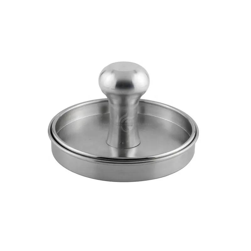 BBQ Hamburger Press Stainless Steel Burger Press Non-Stick Hamburger Patty Maker Perfect Hamburger Mold