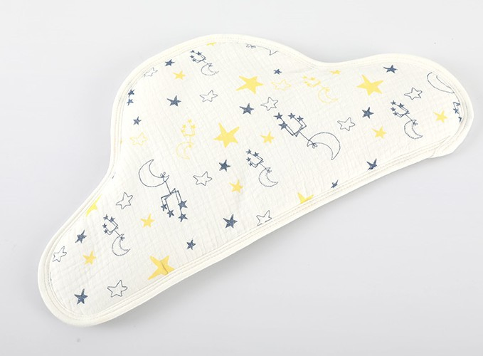 New Newborn Super Soft Baby Pillow Towel Flat Breathable Sweat-Absorbing Baby Anti-Spit Milk Cloud Cushion Pillow