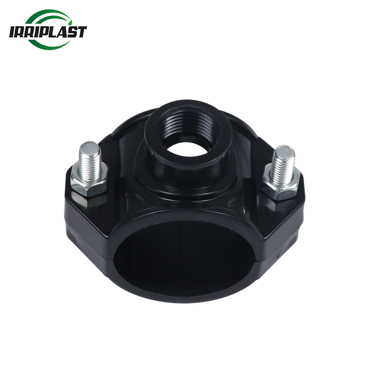 Brass Insert Saddle Facory Price High Quality Irrigation HDPE PE PP Compression Fittings PVC HDPE Ball Valve