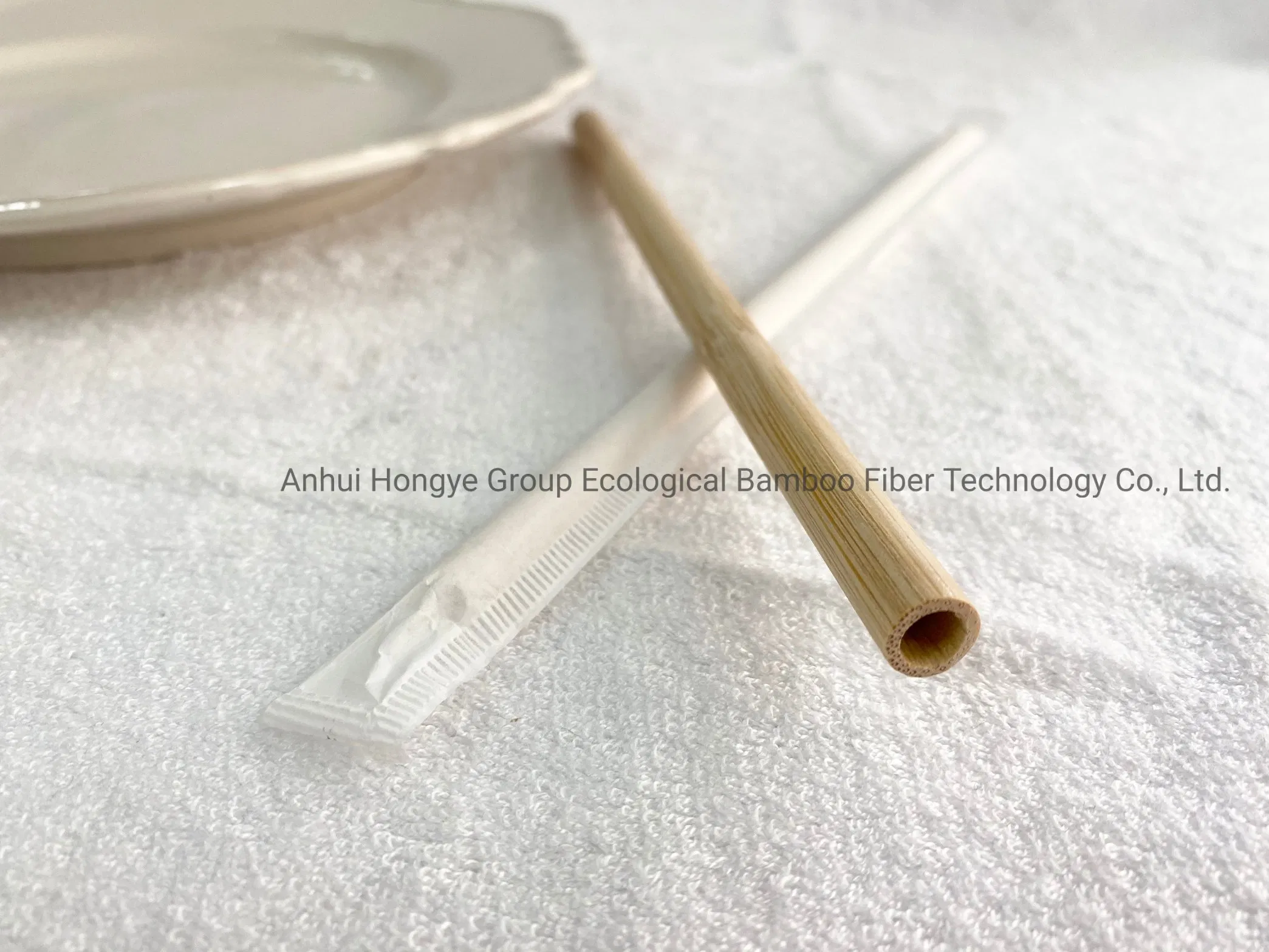 Disposable Carbonization Bamboo Straw Biodegradable 9.0*200 mm