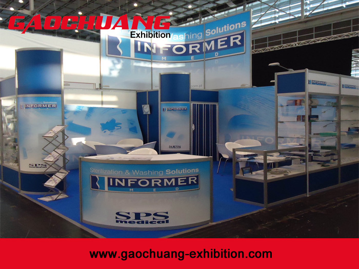 Speical Aluminum 8mm Groove Exhibition Booth Stand