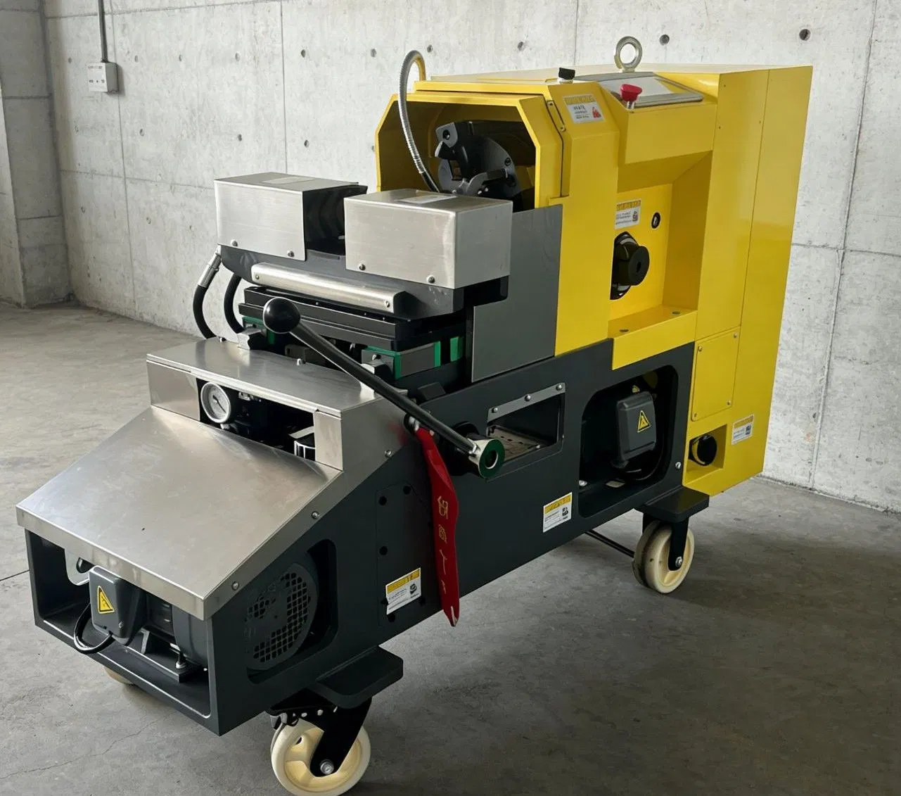 Efficient Durable Frequency Conversion 1 Pipe Threader for Construction Sites