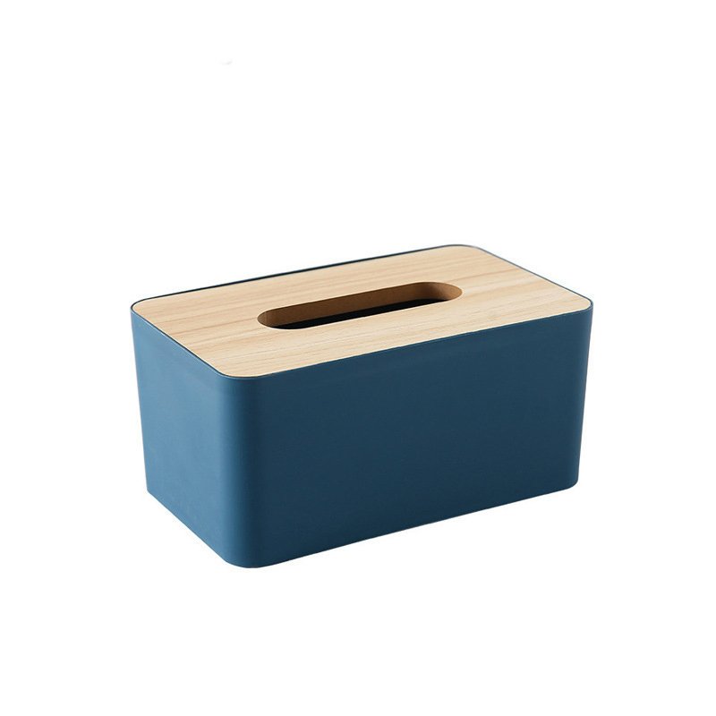 Home Office Premium Solid Wood Tissue Dispenser Tissue Box