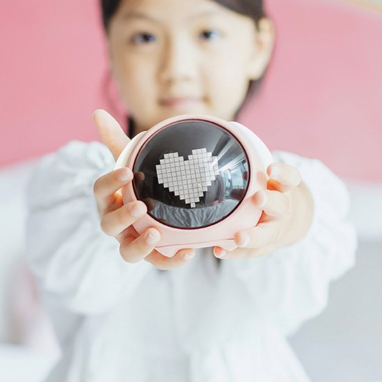 Robot Alarm Clock Intellegent Nightlight Cute Alarm Clock with Emotions