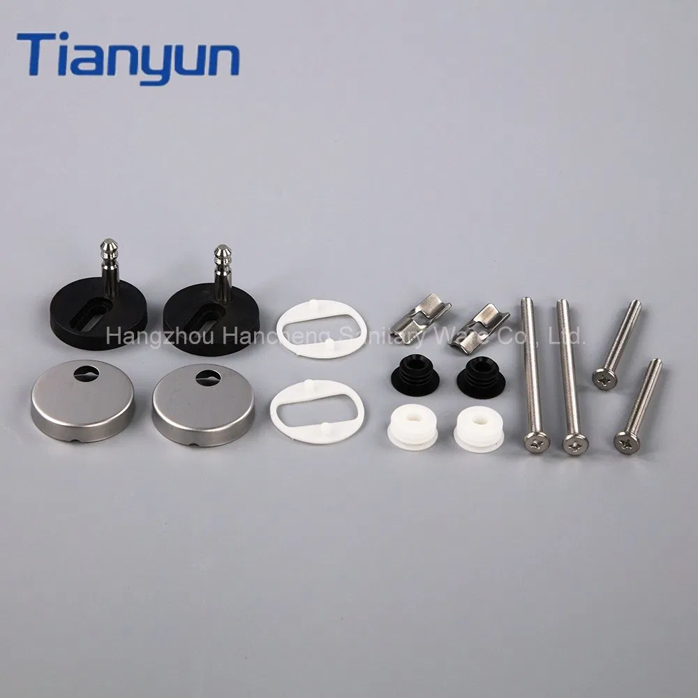 Easy Install Toilet Seat Accessories Fitting Ss Quick Release Hinges for Toilet Seat Cover