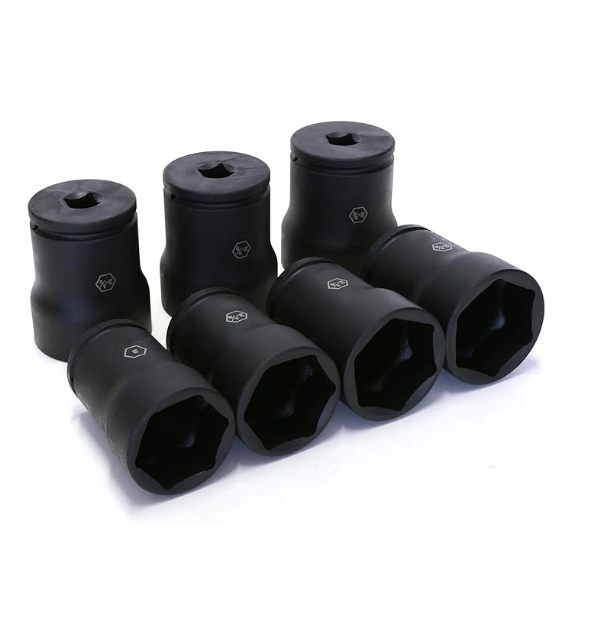 Набор ударных головок 1'' 7PCS Deep Wall