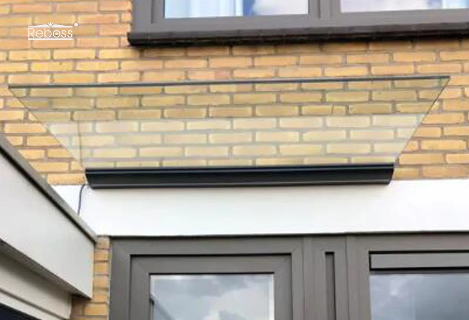 DIY Glass Top High Quality Front Door Window Modern Designs Outdoor Canopy