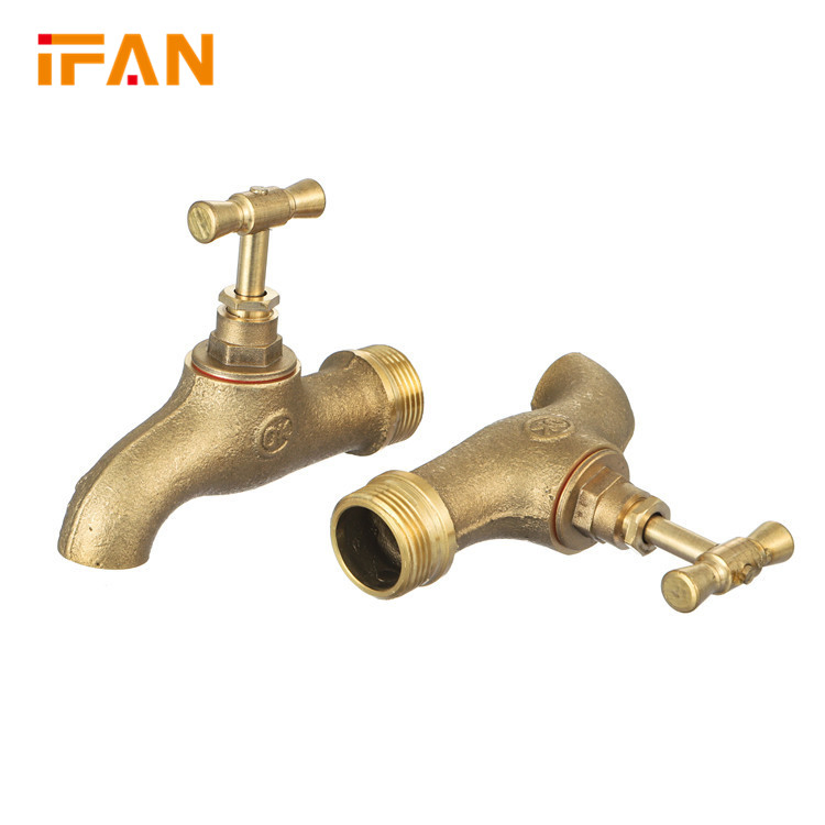 Латунный настенный кран Ifan 1/2'' для воды