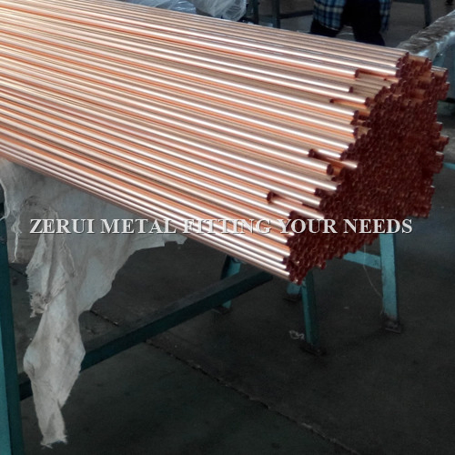 Straight Degreased Copper Tube Pipe for Medical Gas Pipeline
