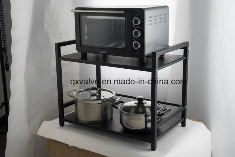 Складная кухонная полка из нержавеющей стали с фартуком