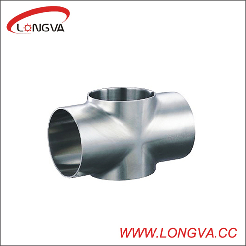 Kf Vacuum Stainless Steel Cross