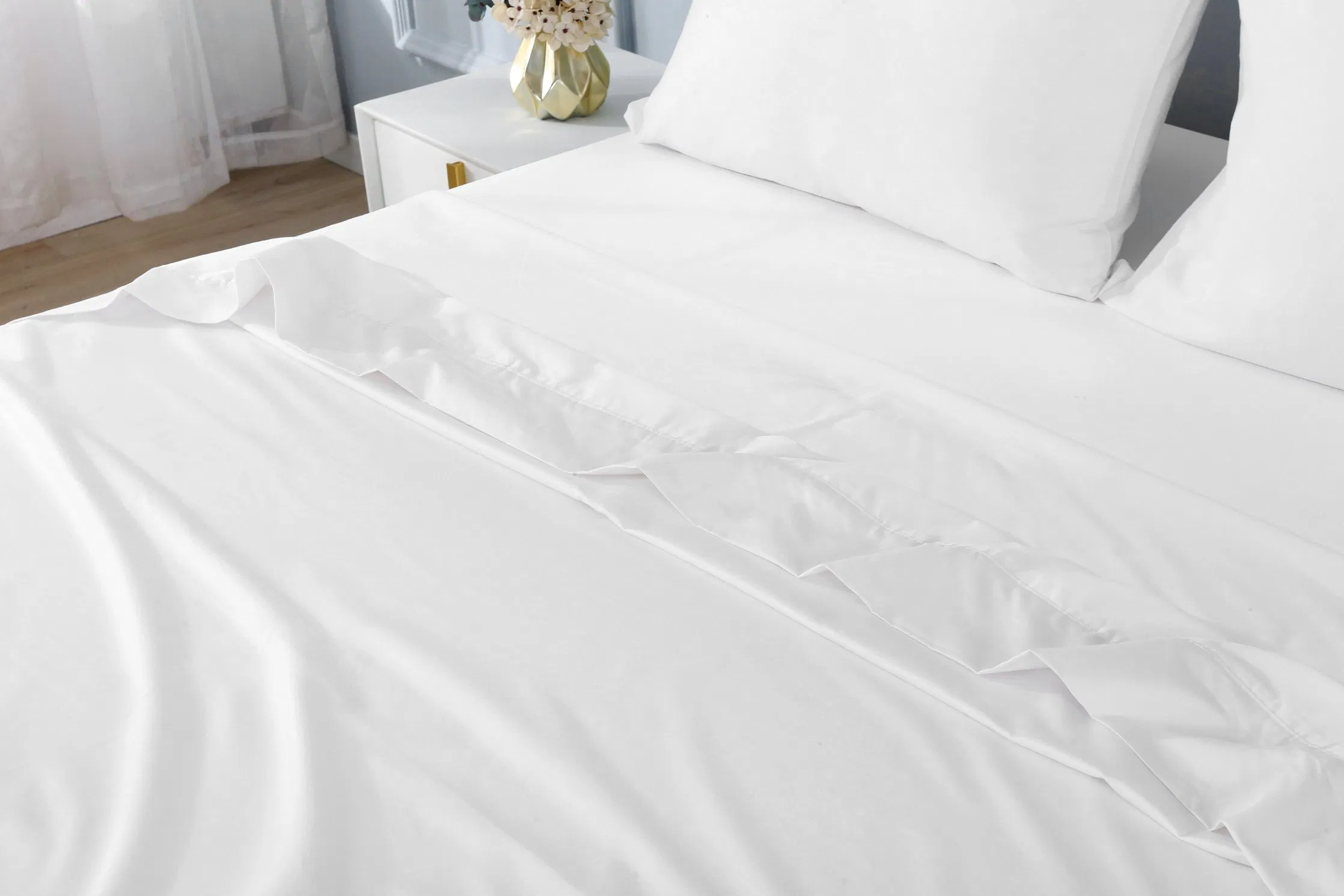 100% Egyptian Cotton Flannel Fabric for Home