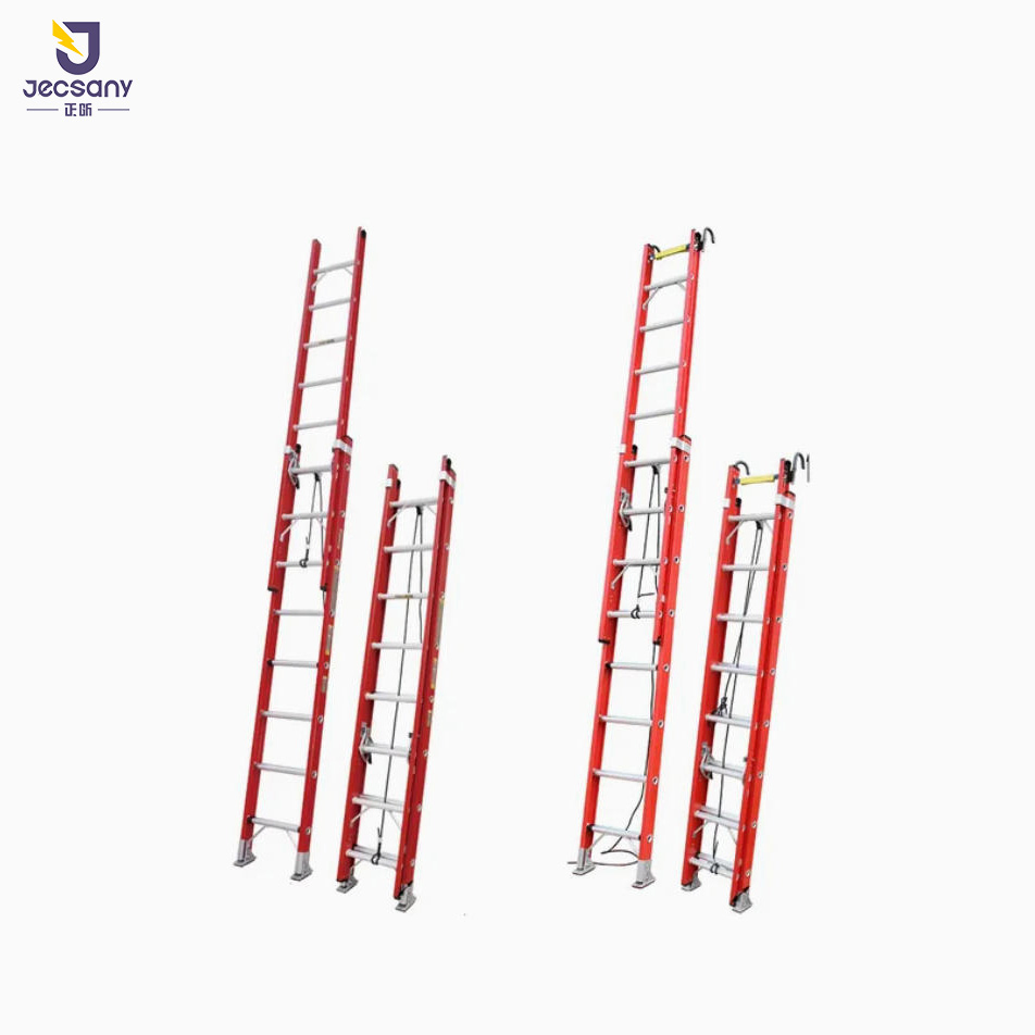 Folding Fiberglass Step Ladder Use Around Electricity Extension Ladders