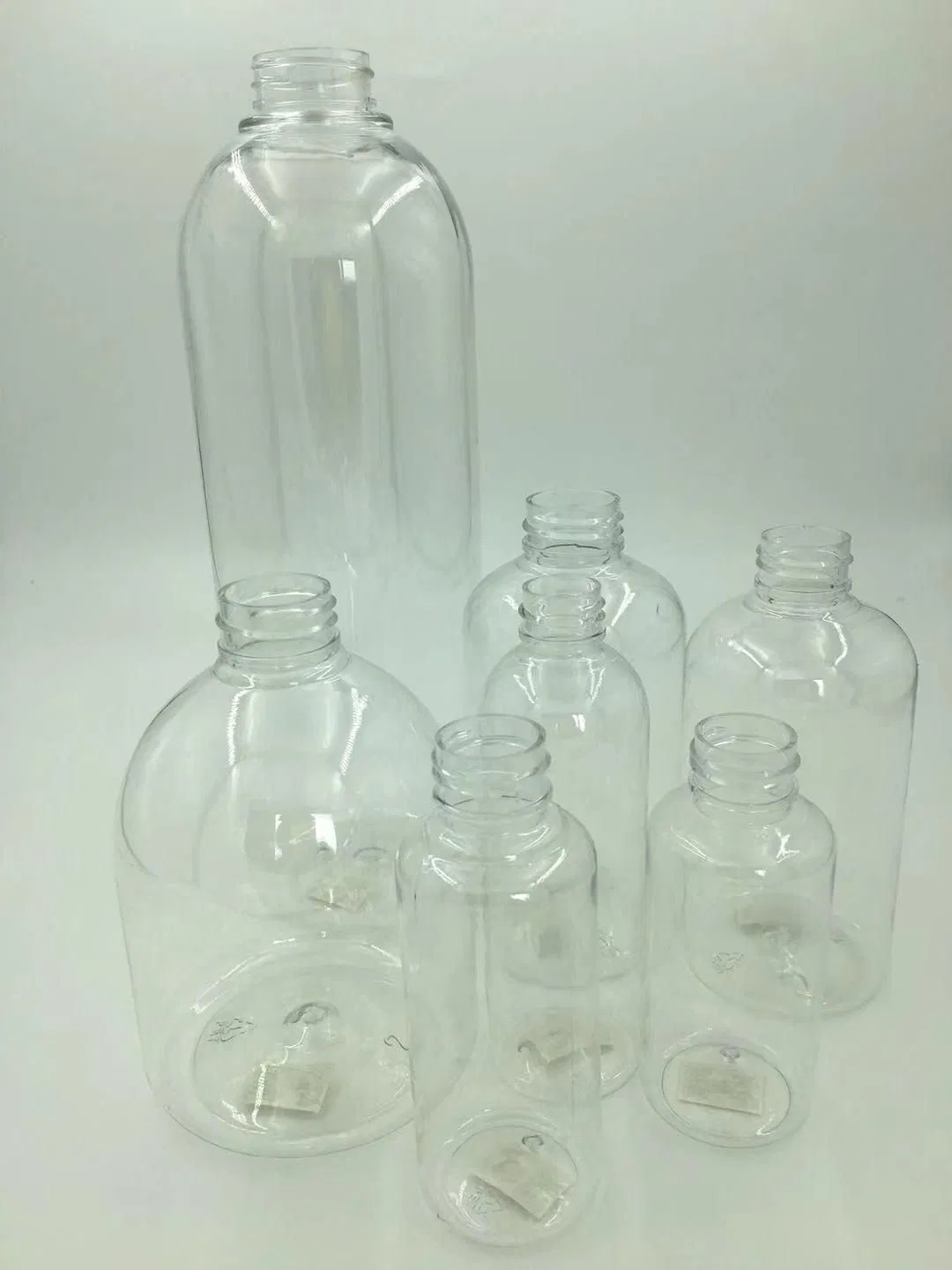 in Stock Our Warehouse Cheap Price Shoulder-to-Shoulder Clear Plastic Transparent Pet Bottles
