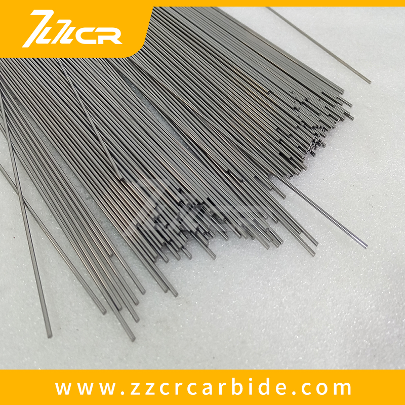 Zzcr High Quality Tungsten Cemented Carbide Rods H6 Ground 1.6 mm 2.35 mm