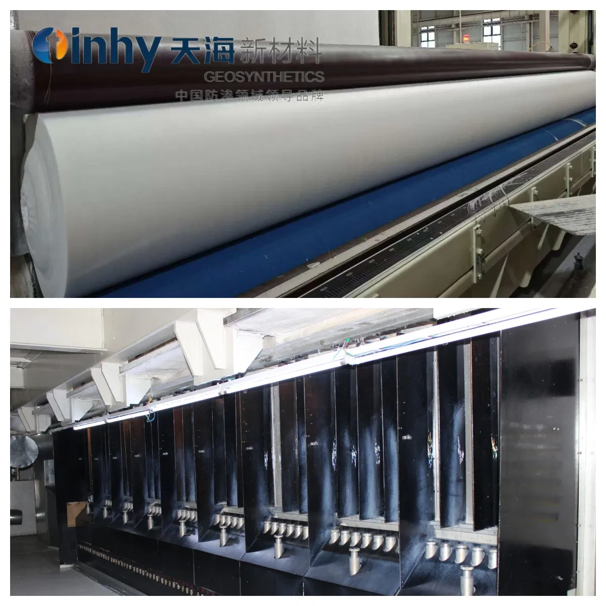 Waterproof Geotextile Needle-Punched Non-Woven Fabric 800 Gr/M2