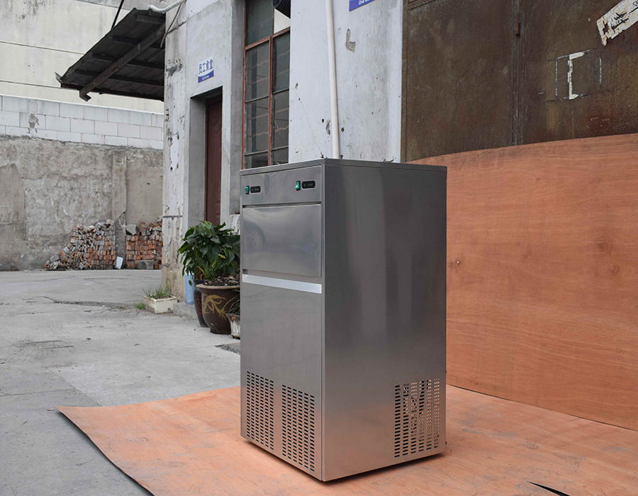 Commercial Solid Ice Machine Compact Snow Ice Maker Making Machine