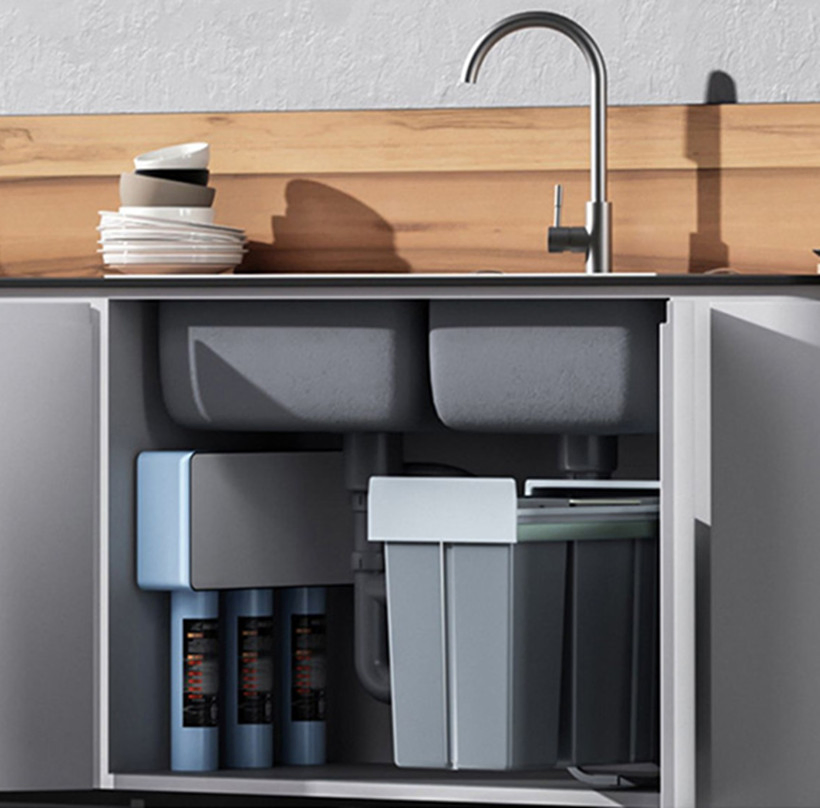 Built-in Trash Can 2X20 Liters