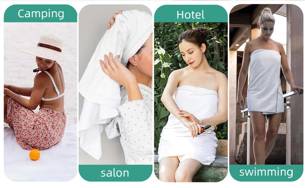 Disposable Bath Towel Travel Face Towels Disposable 70*140cm