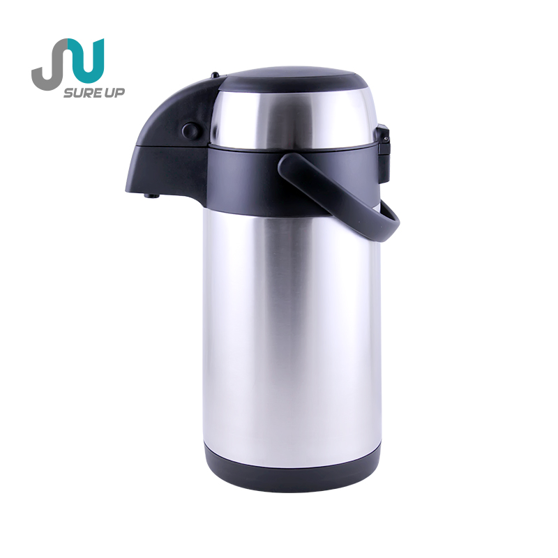 High Quality Large Capacity Custom Logo Lever Pump Pot Water Flask Wide Mouth Insulated Rich Inventory Food Grade Factory Price 3.0L