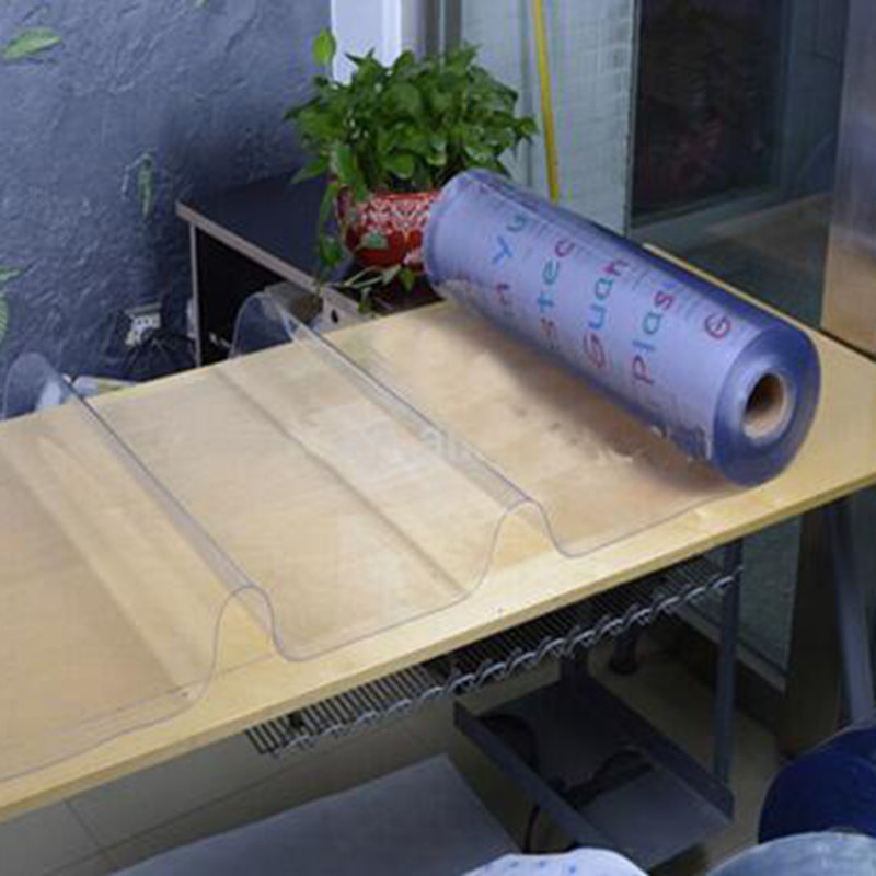 3mm*300mm PVC Transparent Curtains Plastic Flexible Door Curtain Roll