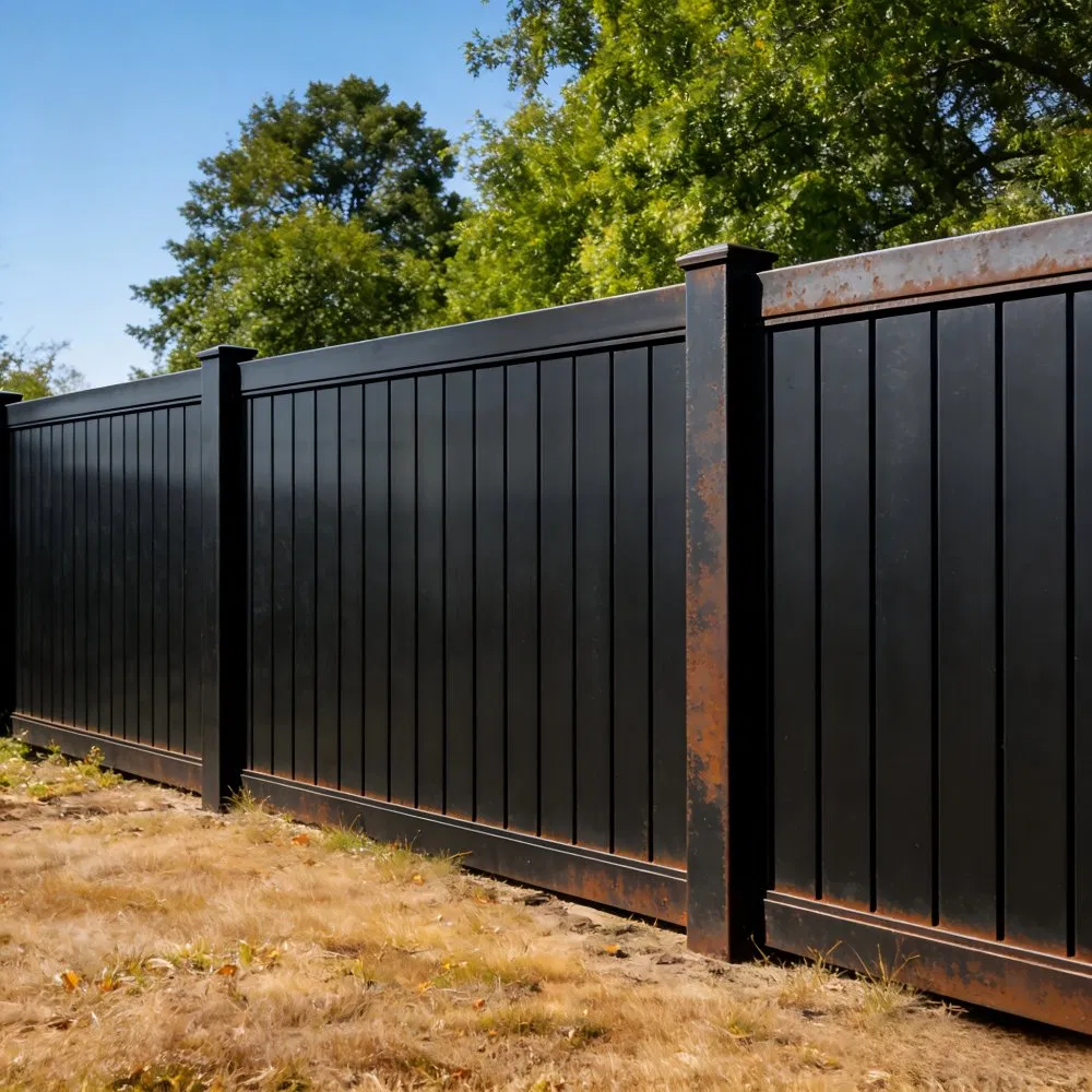 Low-Maintenance Anti-Corrosion Aluminum Guardrail with Self-Cleaning Coating for Garden Perimeter Fencing Aluminum Railing