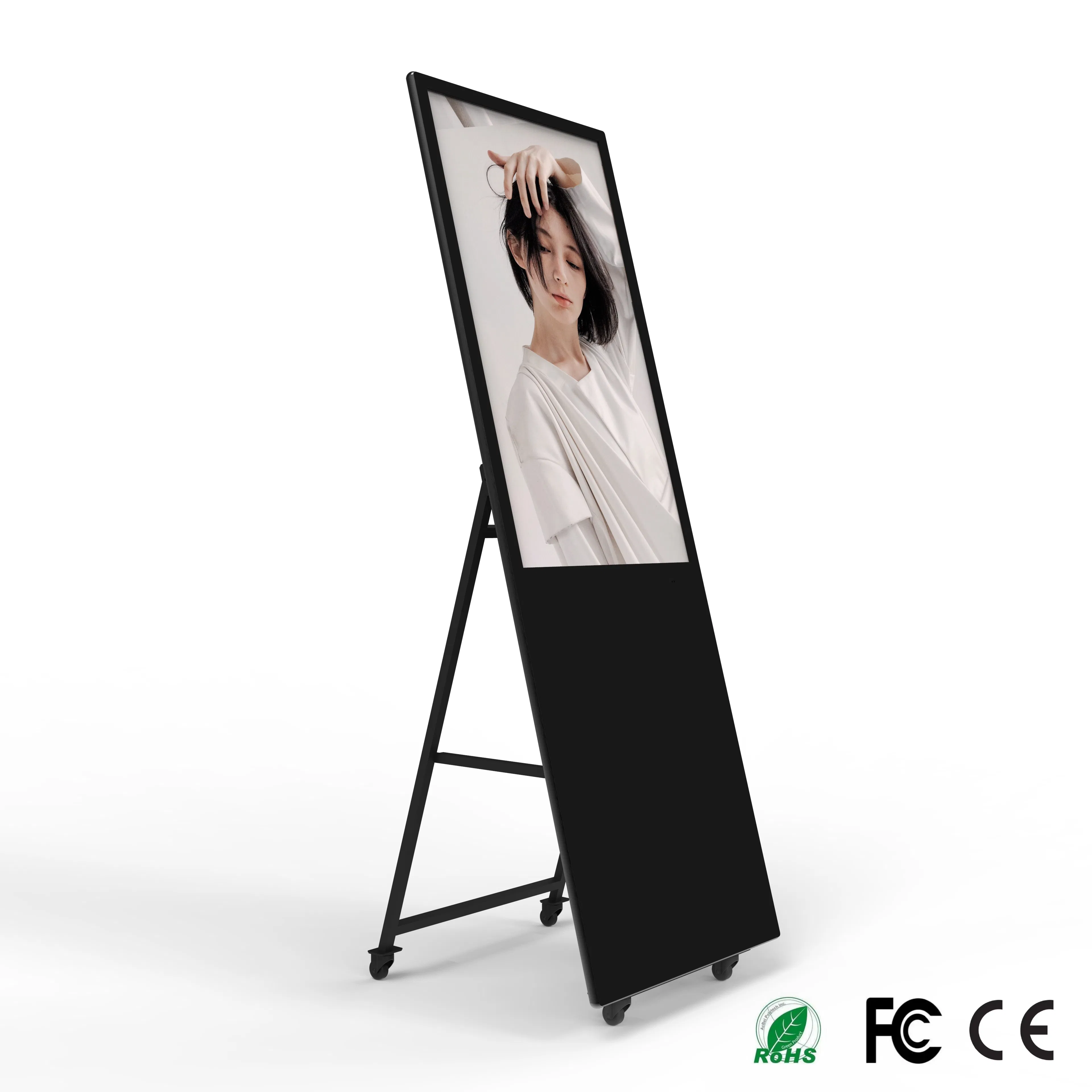 Digital Standee with WiFi Support for Seamless Video Playback