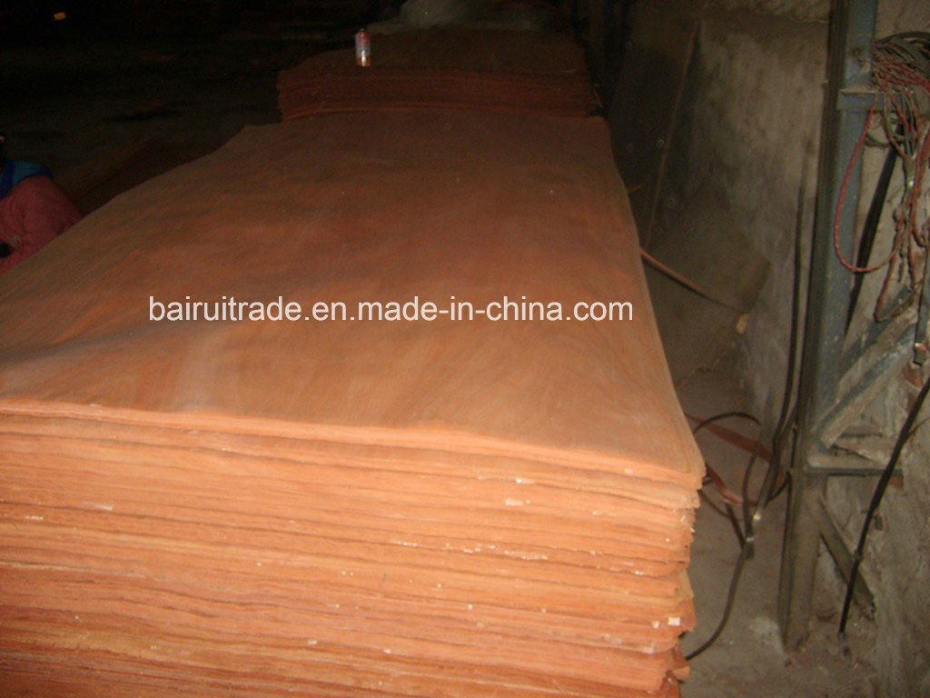 0.3mm Wood Veneer EV Engineer Engineered Face Veneer Pine Poplar Okoume Bingangor 4*8 for Plywood