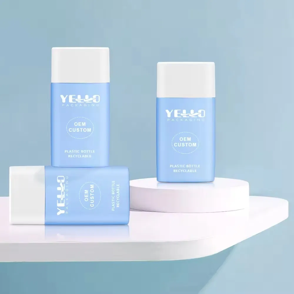 Private Label Portable Hand Cream Isolation Cream Plastic Empty Sunscreen Bottle