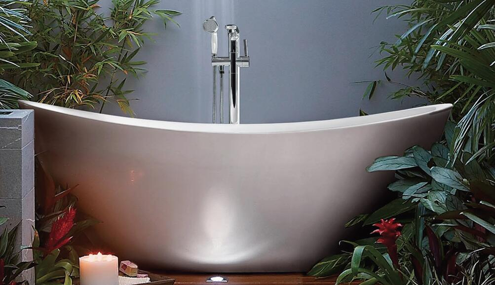 Акриловая ванна Banana Shape с гидромассажем