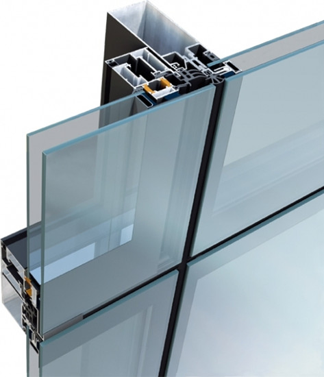 Ce USA Standard Aluminum Glass Curtain Wall System