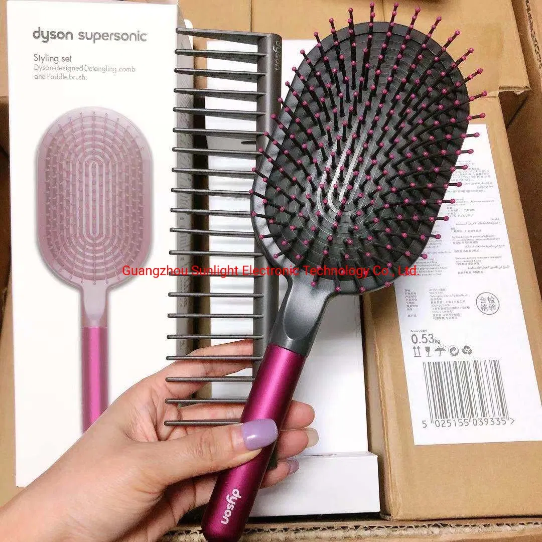 New Style Hair Comb 2in1 Salon Hair Straightner Comb Fluffy Hair Design