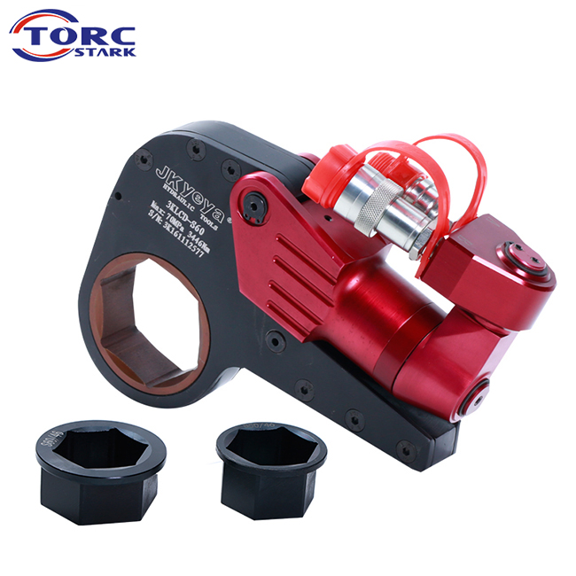 700 bar Hexagonal Cassette Wrenches and Low Clearance Hydraulic Torque Wrench